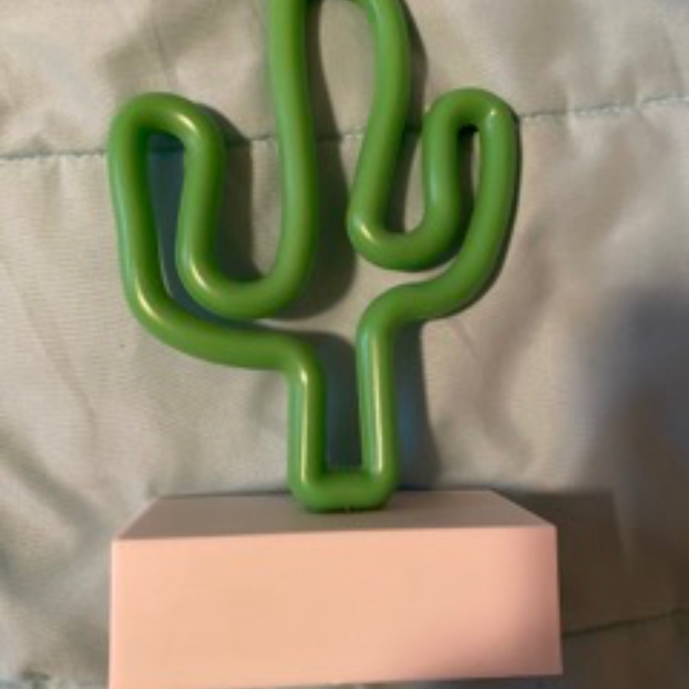 Neon cactus light - Picture 2 of 2